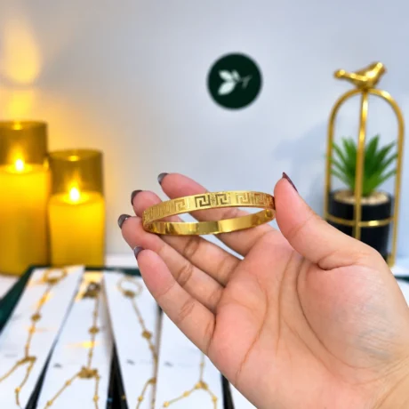 Stainless Greek Key Bangle Price in Pakistan