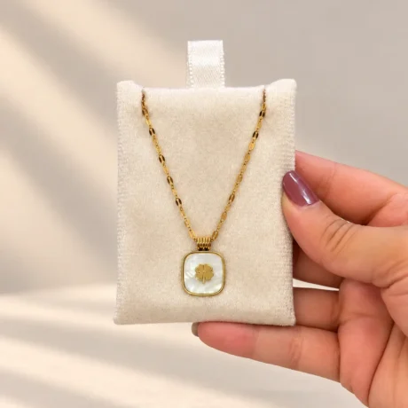 Leaf Ceramic Pendant